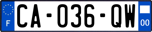 CA-036-QW