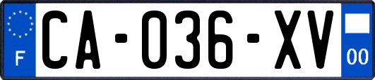 CA-036-XV