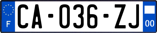 CA-036-ZJ