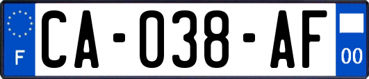 CA-038-AF