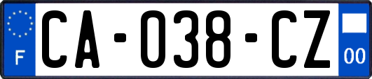 CA-038-CZ