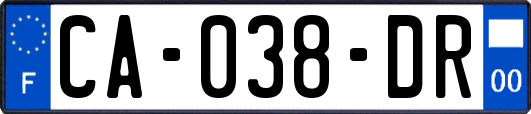 CA-038-DR