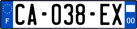 CA-038-EX