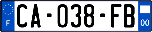 CA-038-FB