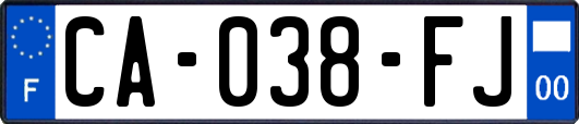 CA-038-FJ