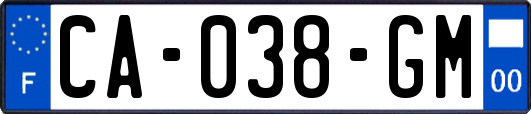 CA-038-GM