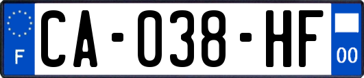 CA-038-HF