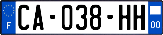 CA-038-HH