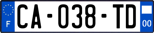 CA-038-TD