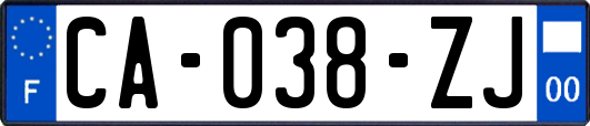 CA-038-ZJ