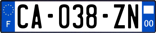 CA-038-ZN