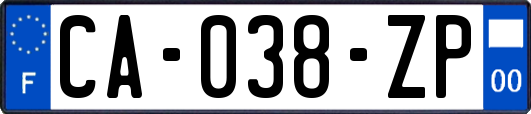 CA-038-ZP