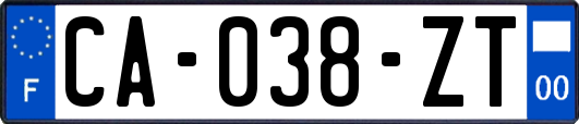 CA-038-ZT