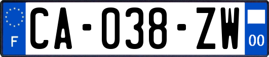 CA-038-ZW