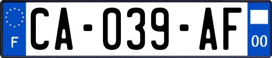 CA-039-AF