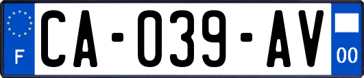 CA-039-AV