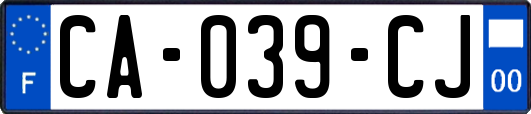 CA-039-CJ