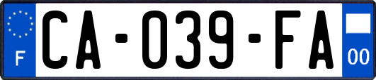 CA-039-FA