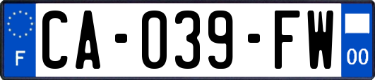 CA-039-FW
