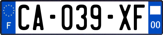 CA-039-XF