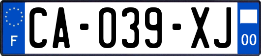 CA-039-XJ