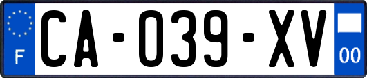 CA-039-XV