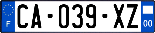 CA-039-XZ