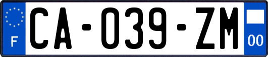 CA-039-ZM