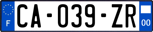 CA-039-ZR