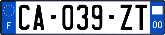 CA-039-ZT