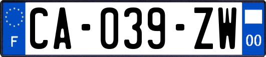 CA-039-ZW