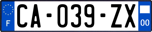 CA-039-ZX