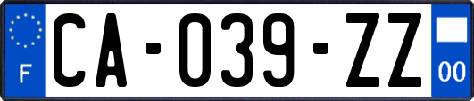 CA-039-ZZ