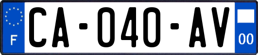 CA-040-AV