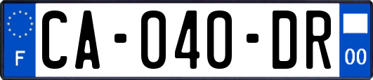 CA-040-DR