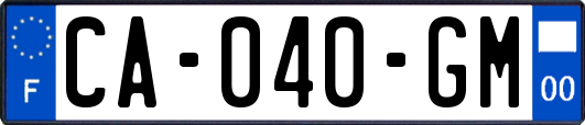 CA-040-GM