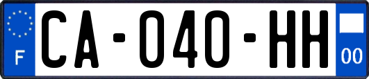 CA-040-HH