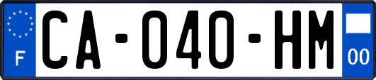 CA-040-HM