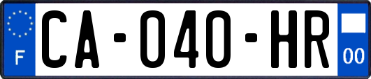 CA-040-HR