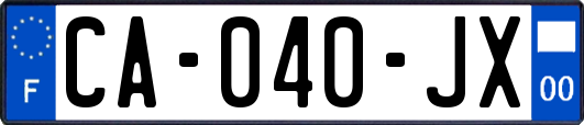 CA-040-JX