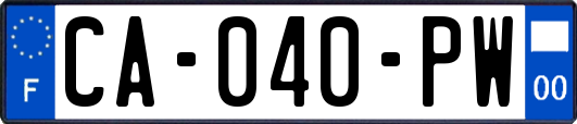 CA-040-PW