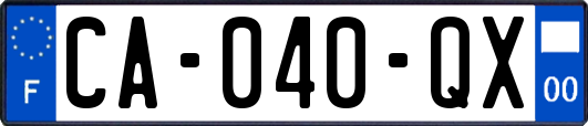 CA-040-QX