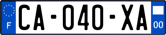CA-040-XA