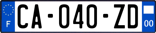 CA-040-ZD