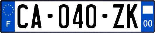 CA-040-ZK