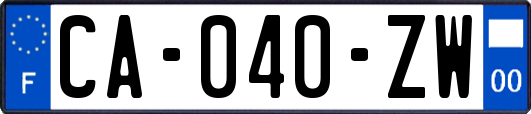 CA-040-ZW