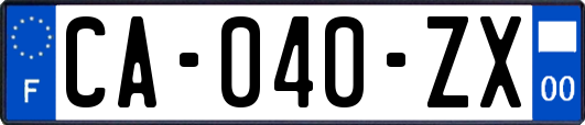 CA-040-ZX