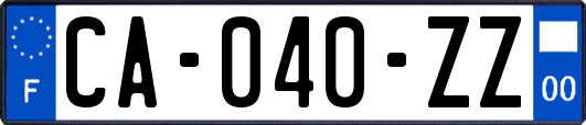 CA-040-ZZ