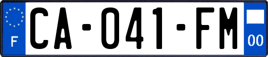 CA-041-FM