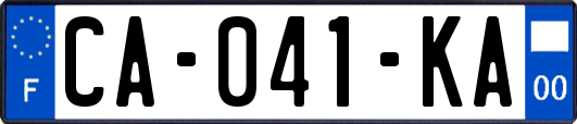 CA-041-KA